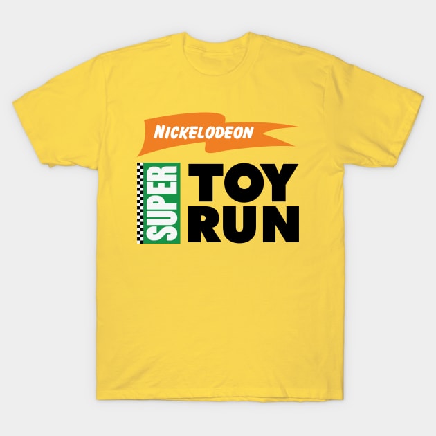 Super Toy Run T-Shirt by old_school_designs